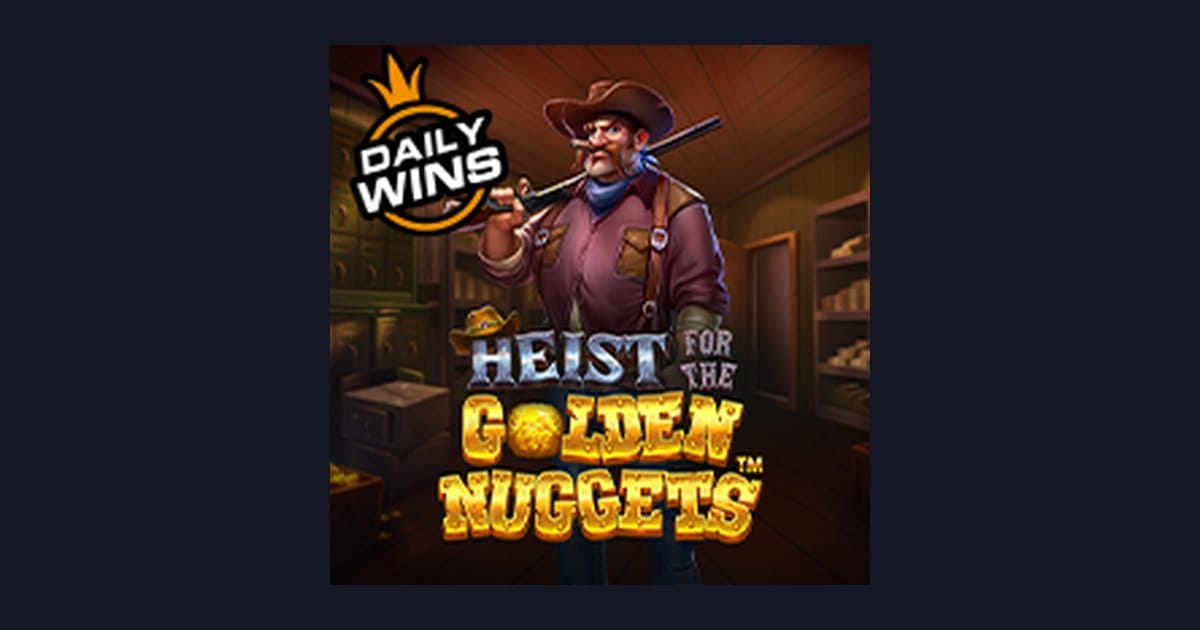 Heist For the Golden Nuggets, Slot Seru untuk Modal Receh Cuan Melimpah